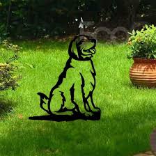 Dog Stake Decoration Yard Garden