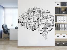 Circuit Board Wall Decal Technology