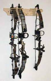 compound bow bow rack archery hunting