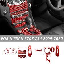 Nissan 370z 2009 20 Red Carbon Fiber