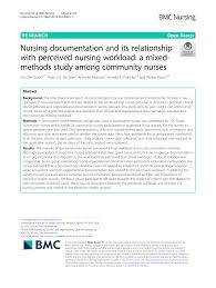 pdf nursing doentation and its
