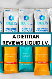 liquid iv review nutrition to fit