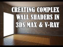 Wall Textures In 3ds Max And V Ray