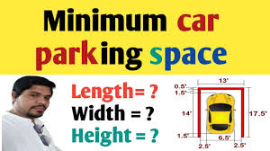minimum car parking e in home