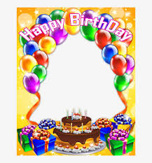 birthday collage frame png hd happy