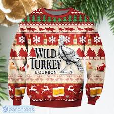 wild turkey bourbon beer christmas ugly