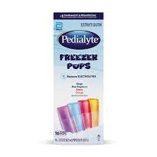 pedialyte electrolyte solution freezer