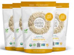 sprouted rolled oats nutrition facts