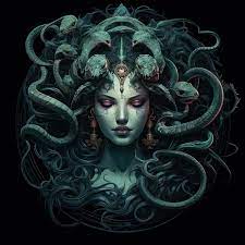 premium ai image enchanting medusa a