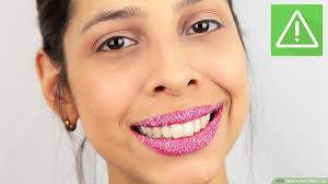 how to get glitter lips 11 steps with