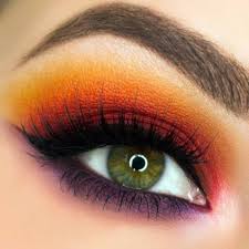 attractive makeup ideas for dark green eyes