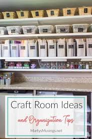 Organize and decorate the craft room with these 51 diy ideas for crafting and sewing. Craft Room Makeover And Organization Ideas Marty S Musings