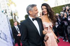 amal and george clooney s best red