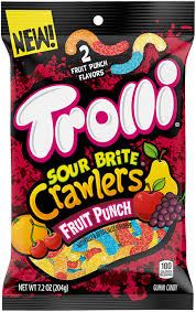 sour brite fruit punch gummy candy