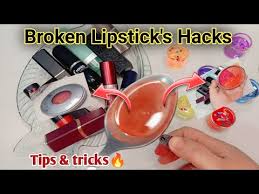 hack broken lipstick hack