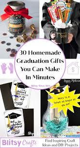 30 inexpensive diy graduation gifts