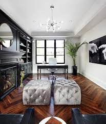 30 black and white home offices that