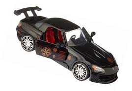 The honda s2000 model became extremely popular because it starred in the fast and the furious and 2fast 2furious. Fast Furious Diecast Model 1 24 Johnny S 2001 Honda S2000 Jada Toys For Sale Online Ebay