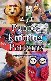 + free overalls pattern included! Puppet Knitting Patterns In The Loop Knitting