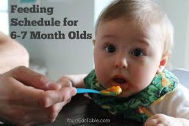 The Best 6 And 7 Month Old Feeding Schedule So Easy To