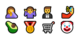 just backported windows 10 emojis