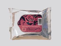rose make up remover tissues