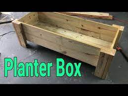 How To Build A Wooden Planter Box