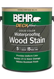 Solid Color Waterproofing Wood Stain