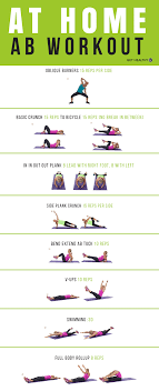 ab workout at home best core exercises