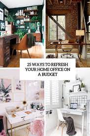 refresh your home office on a budget