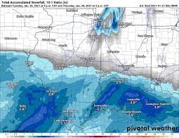 Indiana weather: How much snow did ...
