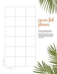 Make It Printable Garden Planner Curbly