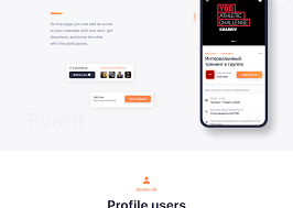 This mobile design version for an existing website is designed by a group of designers from the ukraine. Planet Of Events Design Mobile App Ux Ui On Behance