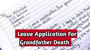 leave application for grandfather