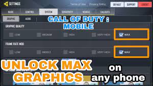 root how to unlock max graphics fps