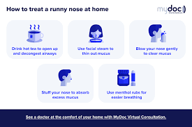 how to cure a runny nose 5 remes to