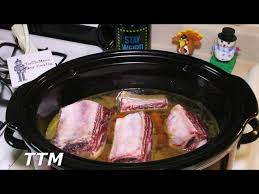 easy crock pot short ribs beef ribs