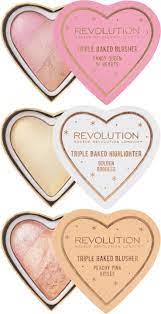 makeup revolution blushing hearts might