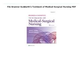 Best Book Brunner Suddarths Textbook Of Medical Surgical