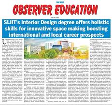 sliit s interior design degree offers