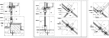 curtain wall details dwg detail for