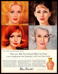 1960 helena rubinstein silk tone makeup