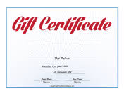 Gift Certificates Free Printable Certificates