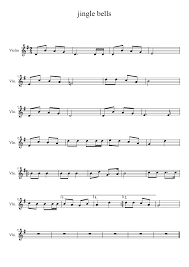 Download the official licensed arrangements of all your favorite christmas tunes! Jingle Bells Sheet Music For Violin Solo Musescore Com