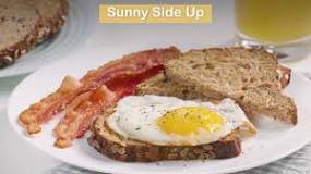 Is Sunny side up the same as fried egg?