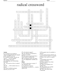 Radical Crossword Wordmint