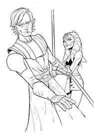 | on our website, we offer you a wide selection of coloring pages, pictures, photographs. Coloring Pages Ahsoka And Anakin Star War Coloring Page