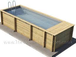 Most of us, when envisioning a swimming pool, see a great big design taking up lots of space in a yard or garden.however, that doesn't have to be the case, for there are so many wonderfully designed splash pools, plunge pools, and mini swimming pools (even here in the uk) that you really don't require a lot of legroom on your property. The Pool N Box 6m X 2 5m Wooden Pool The Wooden Pool Store