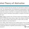 Psychology and Motivation