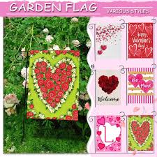 Valentines Day Garden Flag 12 X 18
